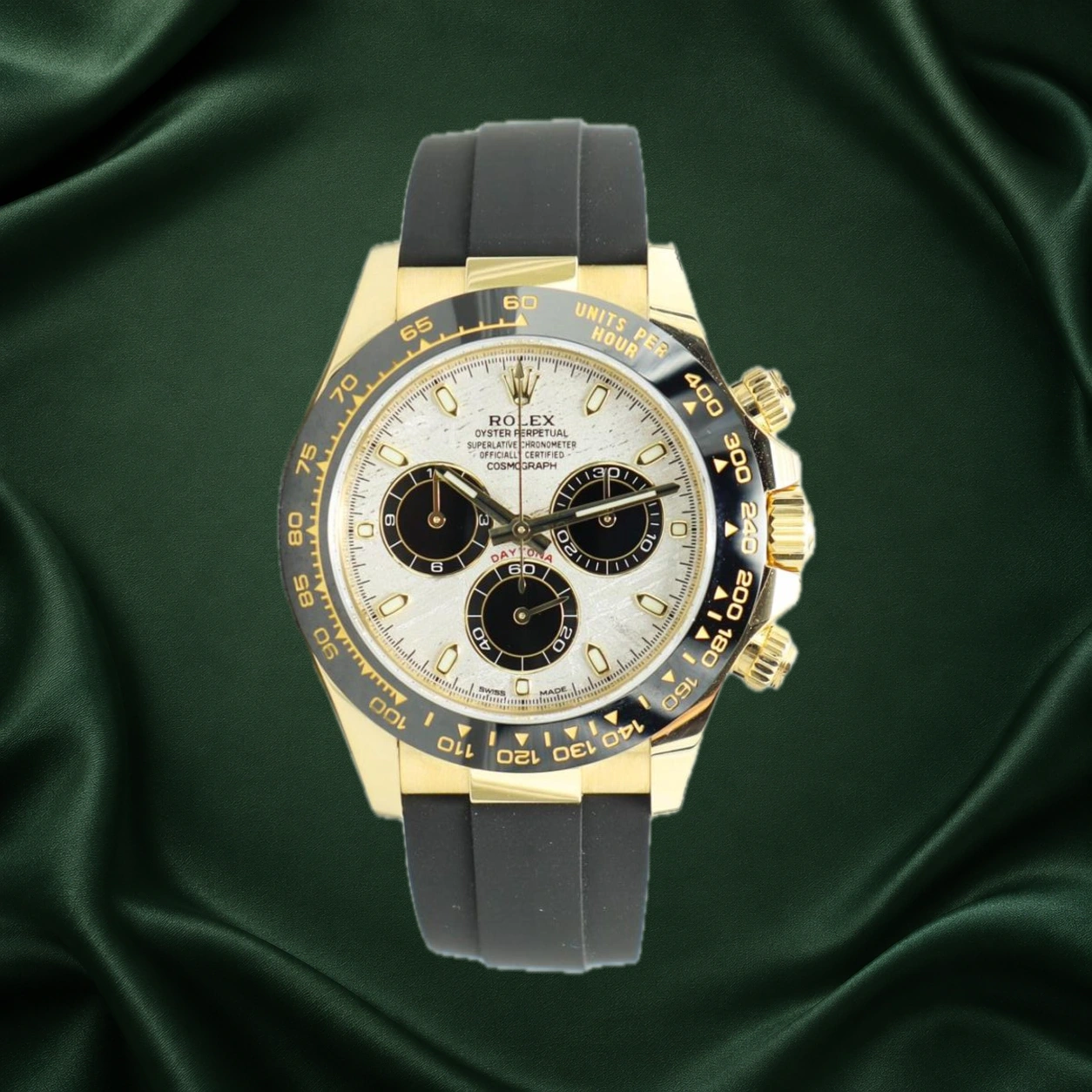 Rolex Daytona Oysterflex 116518LN · partner reference illustration