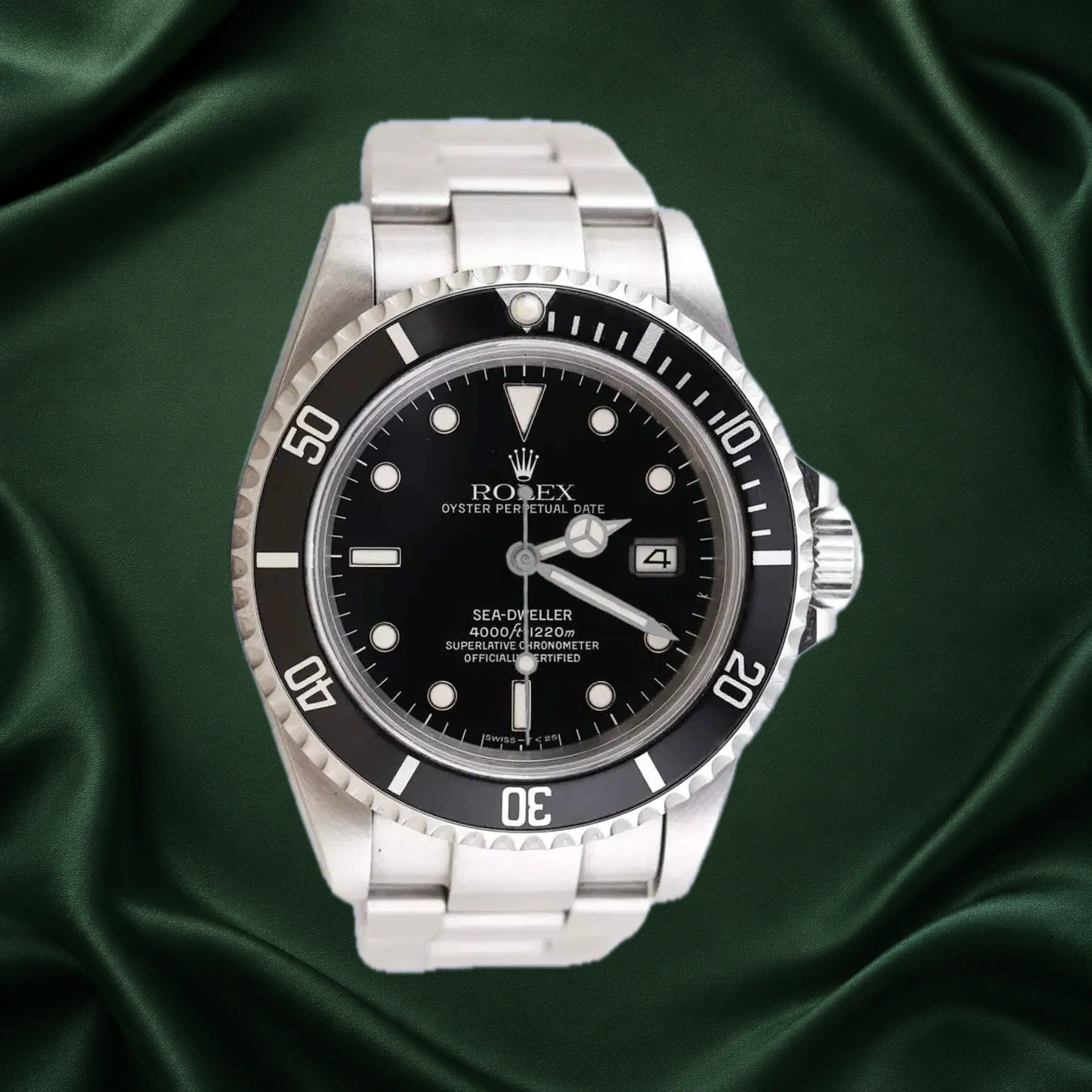 Rolex Sea Dweller Triple Six 16660 Black Oyster · partner reference illustration