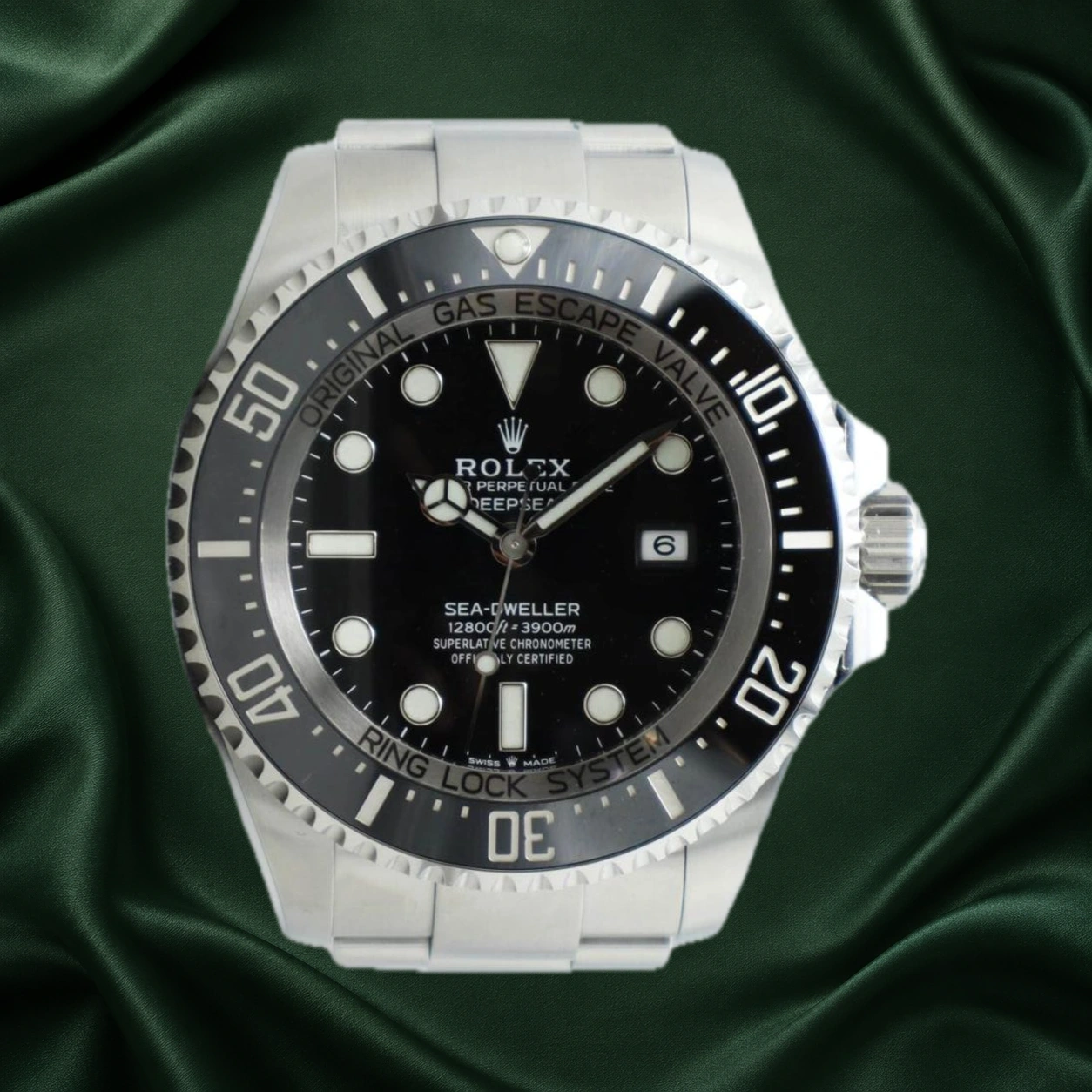 Rolex Sea Dweller Deepsea Oyster 126660 · partner reference illustration
