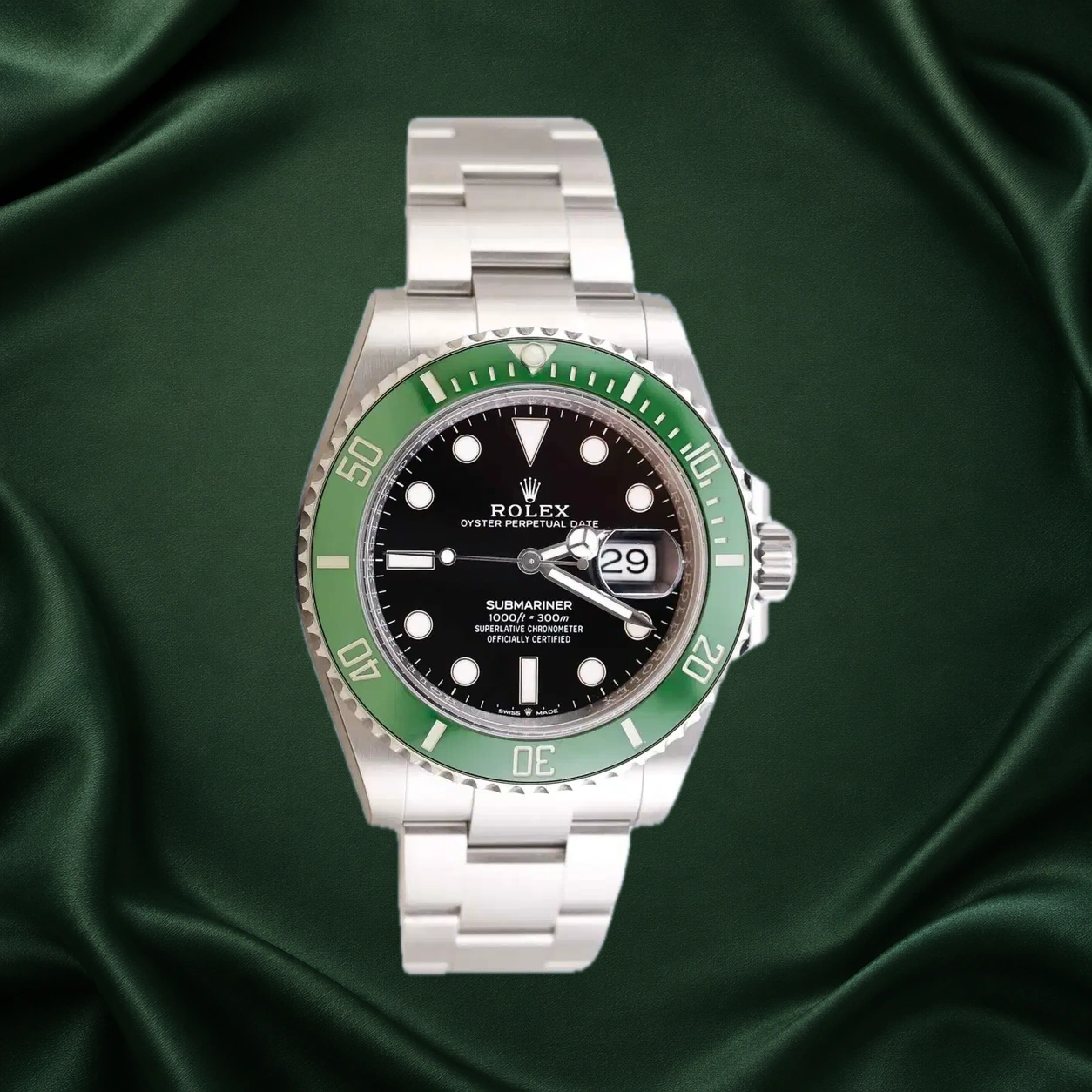 Rolex Submariner Starbucks MK2 126610LV Black Oyster · partner reference illustration