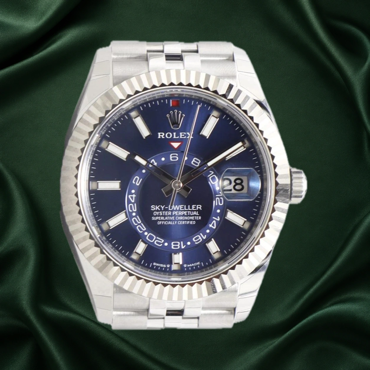 Rolex Sky Dweller Jubilee 336934 · partner reference illustration