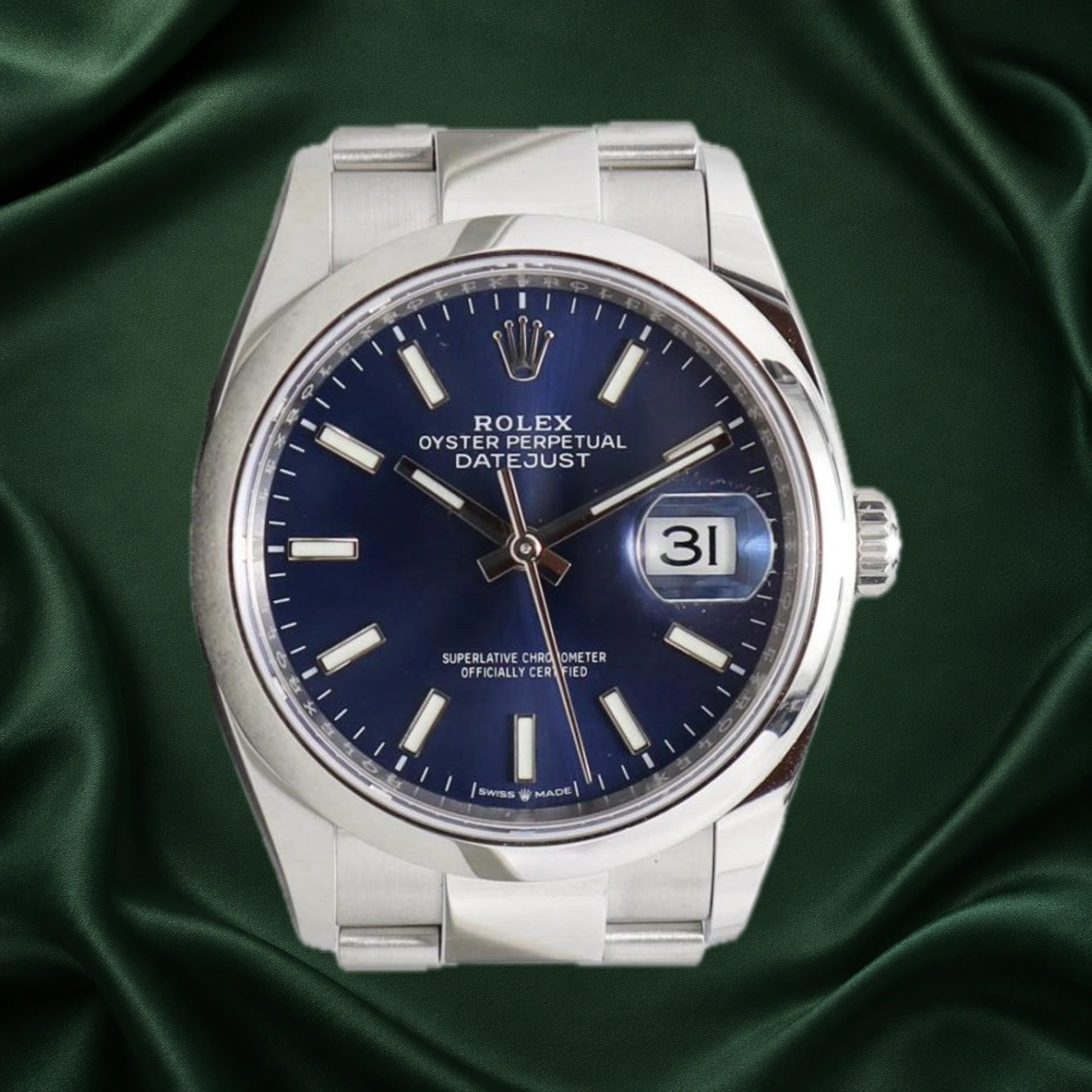 Rolex Datejust Oyster 126200 · partner reference illustration