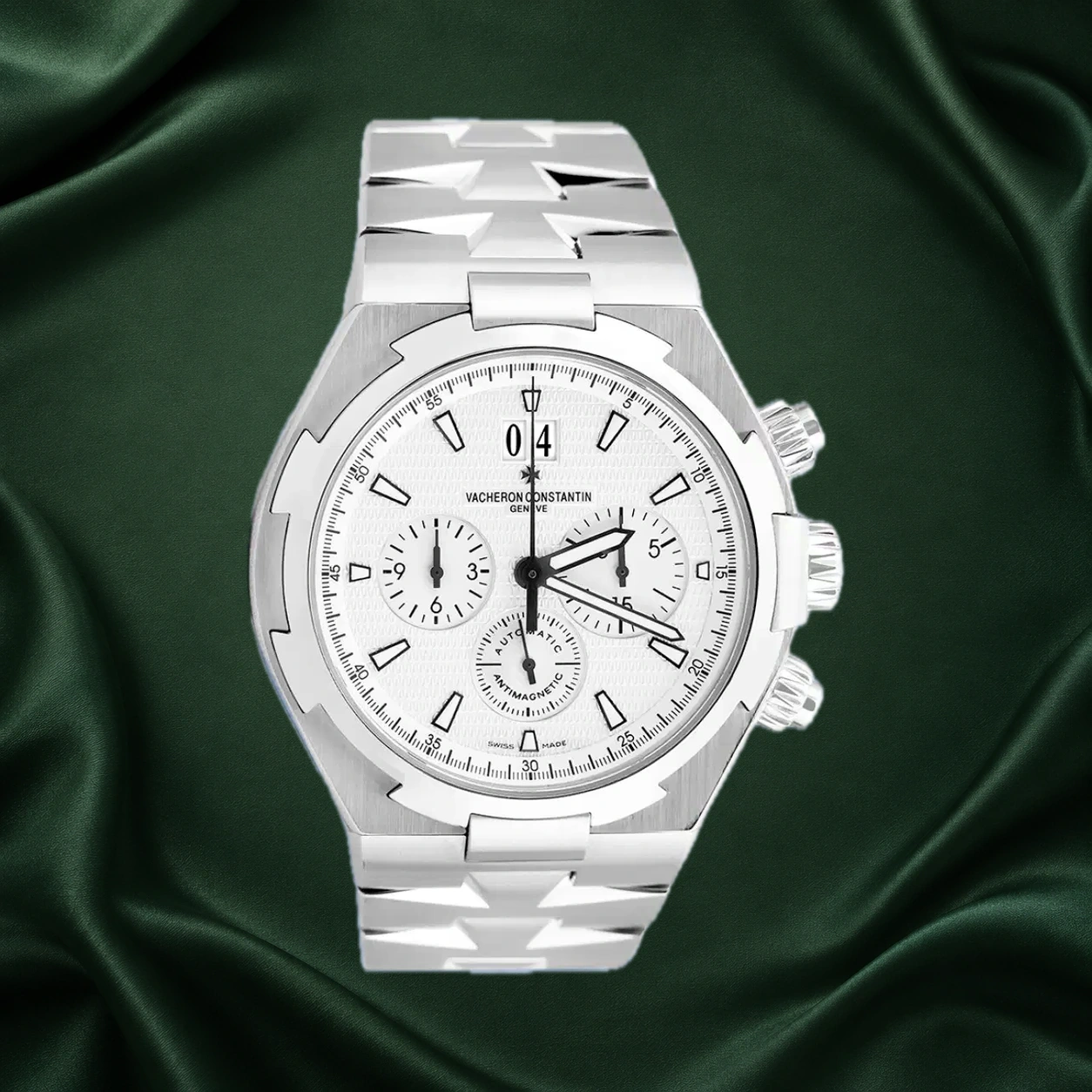 Vacheron Constantin Overseas 49150/B01A-9095 Silver · partner reference illustration