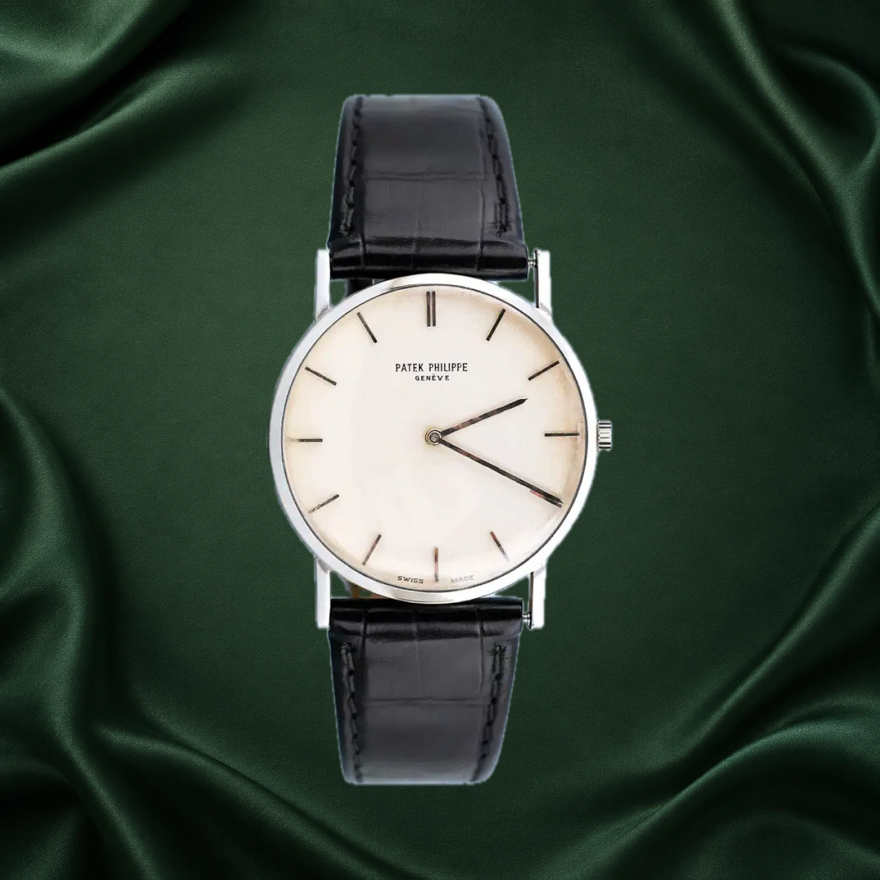 Patek Philippe Calatrava 3512 White · partner reference illustration