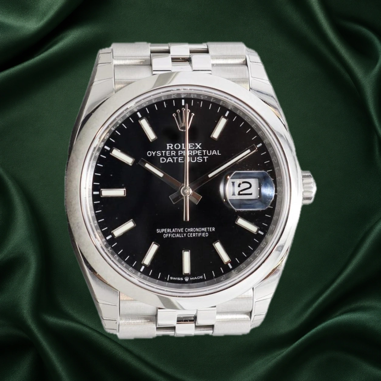 Rolex Datejust Jubilee 126200 · partner reference illustration