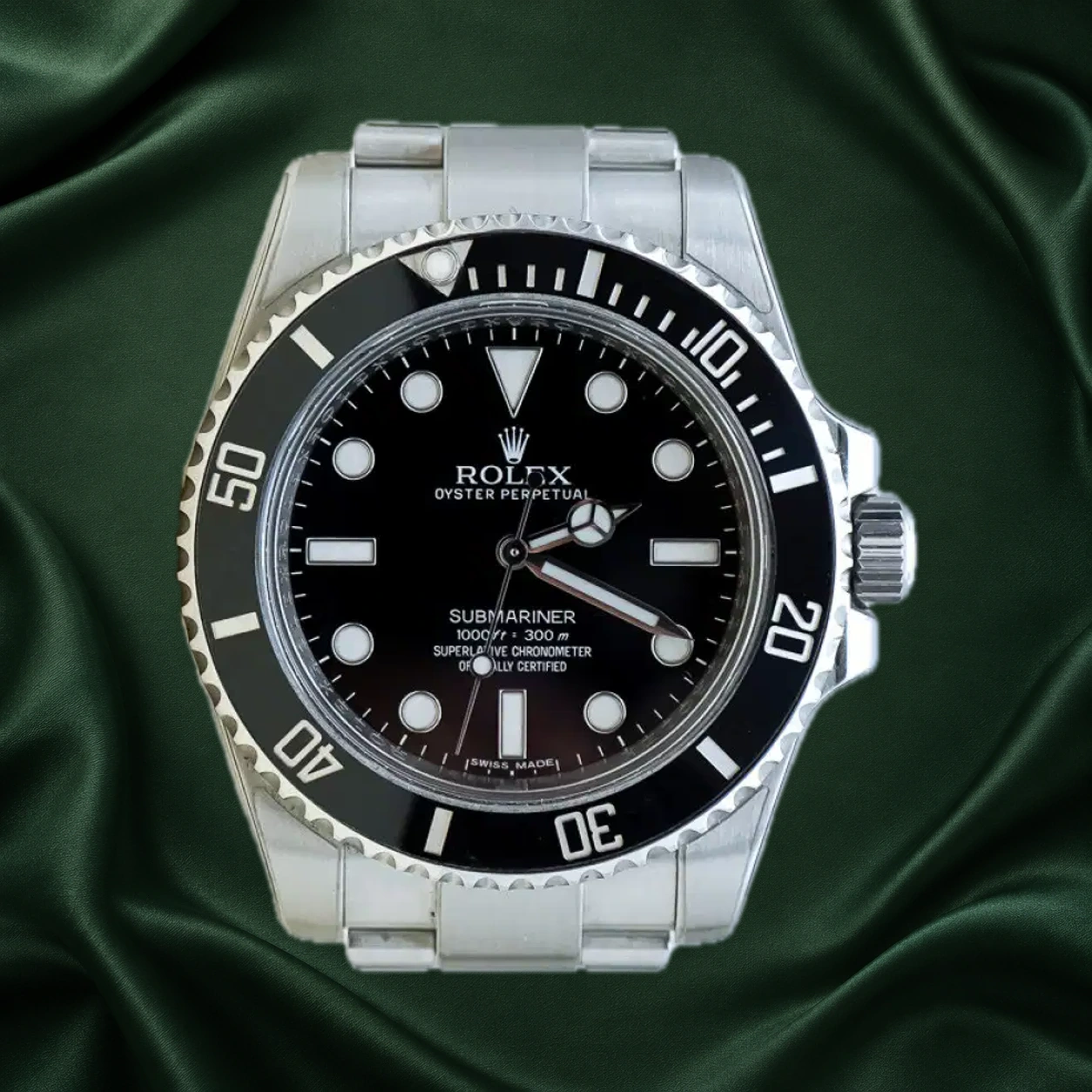Rolex Submariner No Date 114060 Black Oyster · partner reference illustration