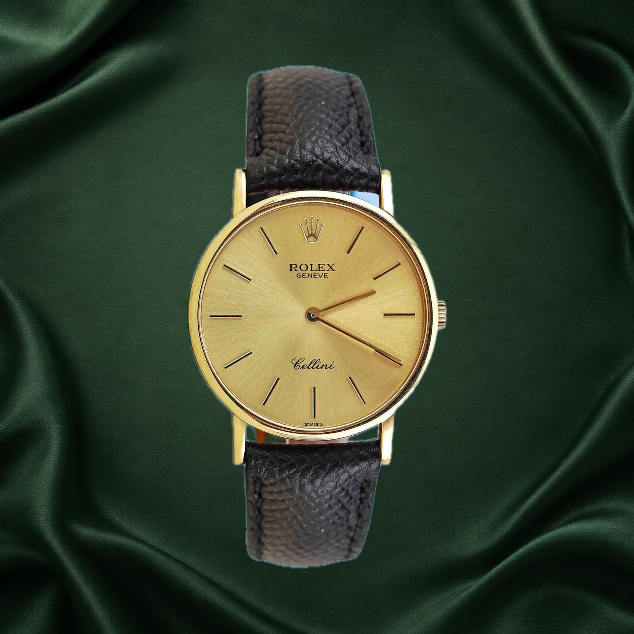 Rolex Cellini 5112 Champagne Leather · partner reference illustration