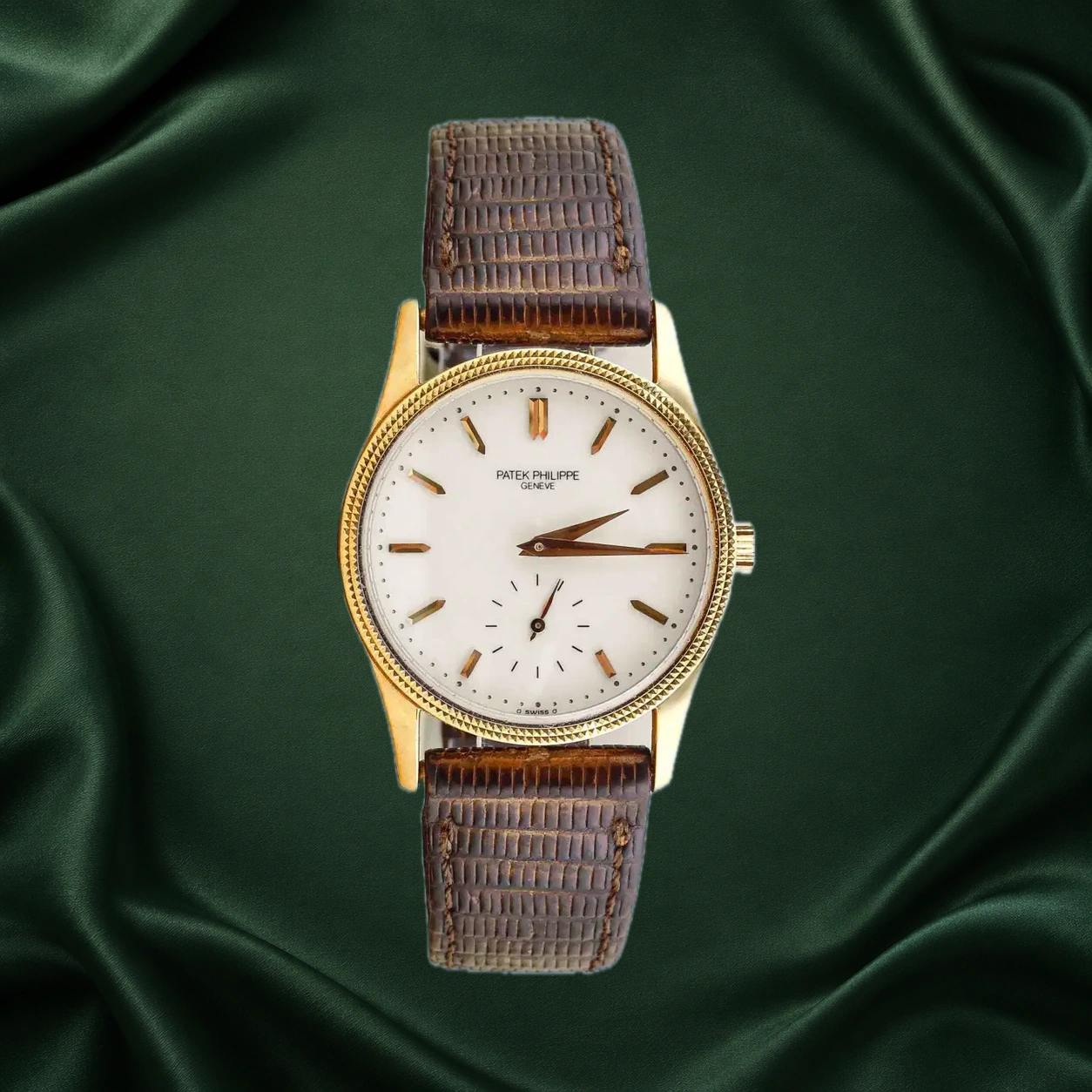 Patek Philippe Calatrava 3796DJ Cream w Gold Index · partner reference illustration