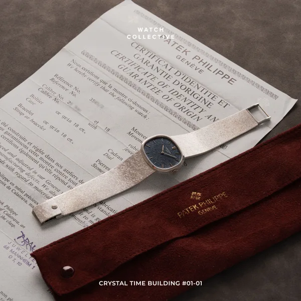 Patek Philippe Golden Ellipse Ref. 3545/2, documented view, source example 1