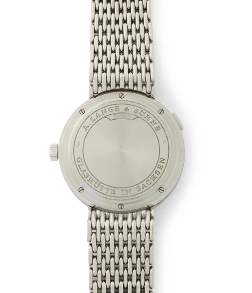 A. Lange & Söhne LANGE 1 Ref. 151.005, caseback detail, source example 1