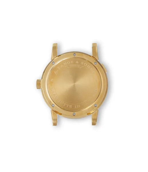 A. Lange & Söhne LANGE 1 Ref. 101.001, caseback detail, source example 1