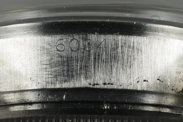 Rolex Chronograph Ref. 6034, close-up detail, source example 1