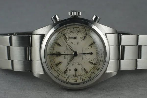 Rolex Chronograph Ref. 6034, front view, source example 1