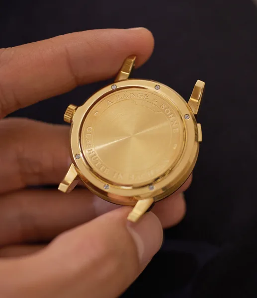 A. Lange & Söhne LANGE 1 Ref. 101.001, caseback detail, source example 1