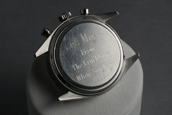 Rolex Chronograph Ref. 6234, caseback detail, source example 1