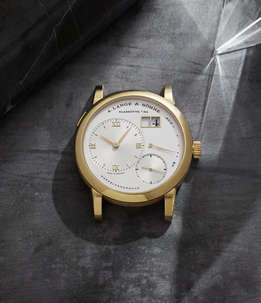 A. Lange & Söhne LANGE 1 Ref. 101.001, front view, source example 1
