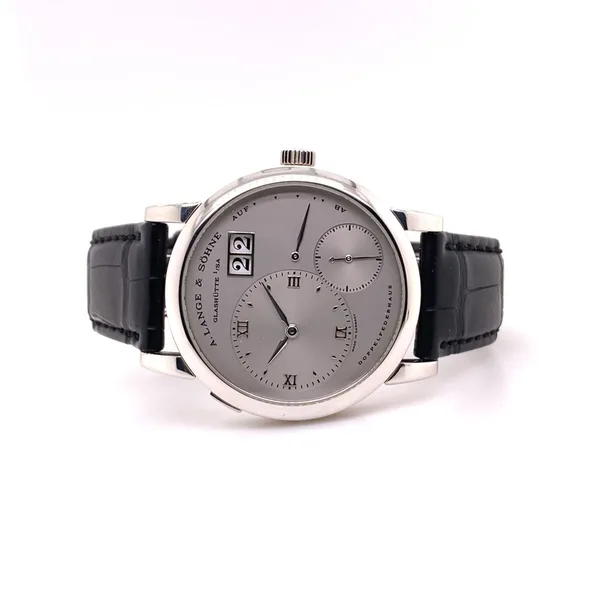 A. Lange & Söhne LANGE 1 Ref. 101.005, three-quarter view, source example 1