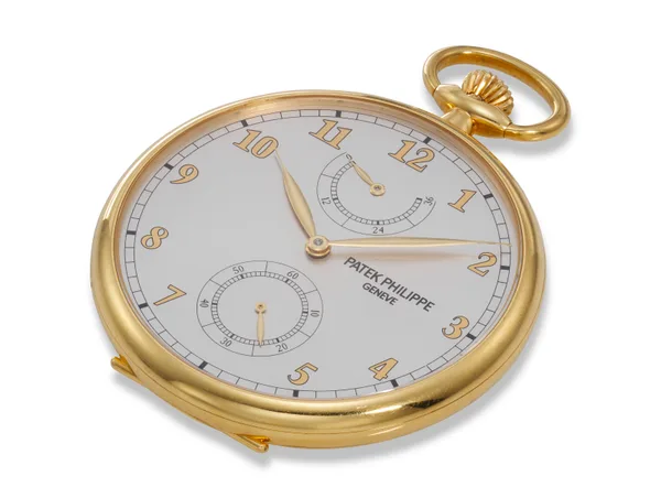 Patek Philippe Lépine power-reserve pocket watch Ref. 972/1J-010, three-quarter view, source example 1