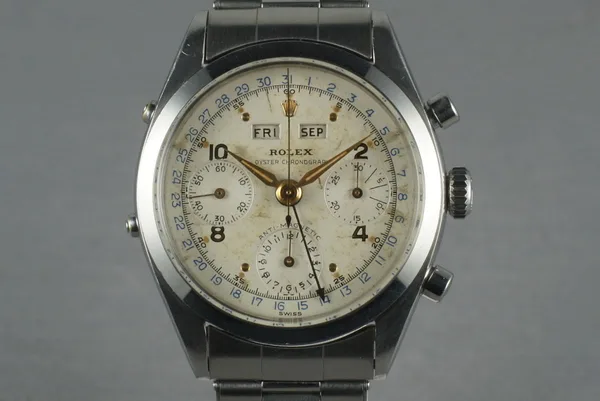Rolex Steel Datocompax Triple-Date Chrono “Jean-Claude Killy” Ref. 6236, front view, source example 1