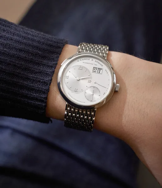 A. Lange & Söhne LANGE 1 Ref. 151.005, front view, source example 1