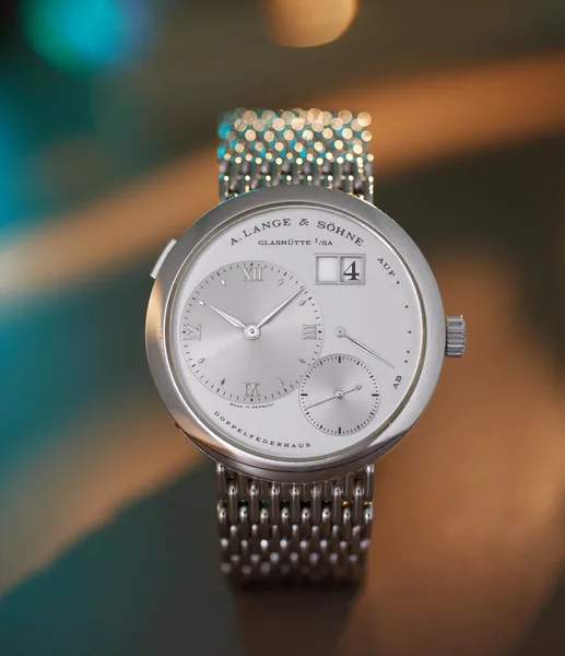 A. Lange & Söhne LANGE 1 Ref. 151.005, three-quarter view, source example 1