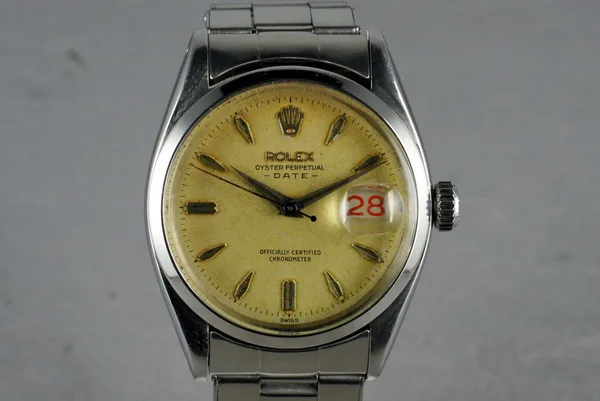 Rolex Oyster Perpetual Date Ref. 6534, front view, source example 1