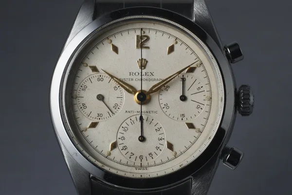 Rolex Chronograph Ref. 6234, close-up detail, source example 1