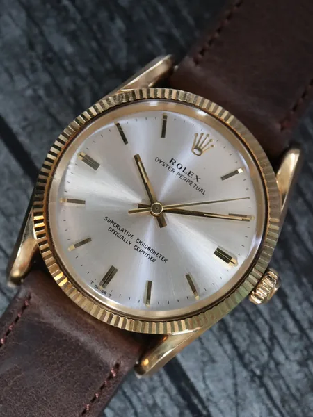 Rolex Bombay Ref. 1011, three-quarter view, source example 1