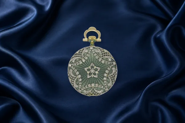 Vacheron Constantin Enamel and gem-set pendant watch, caseback detail, source example 1