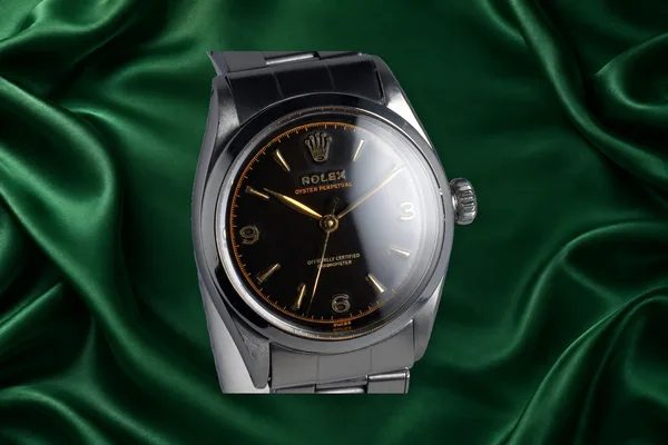 Rolex Oyster Perpetual Ref. 6284, three-quarter view, source example 1