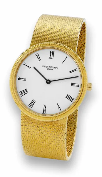 Patek Philippe Vintage wristwatch Ref. 3954/1, three-quarter view, source example 2