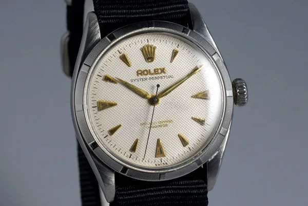 Rolex Oyster Perpetual Ref. 6285, three-quarter view, source example 1
