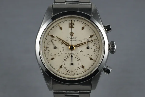 Rolex Chronograph Ref. 6234, front view, source example 1